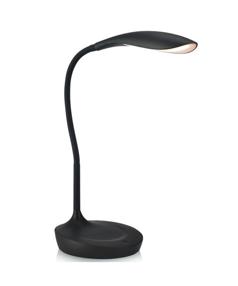 Swan bordlampe med stepdimmer og USB, LED 3000K 378lm