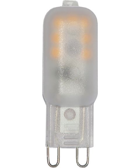 Illumination G9 LED 1,5W 110lm 2700K Frostet, dimbar