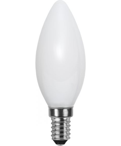 Opaque Mignon E14 C35 LED 2W LED 150lm 2700K RA90 Opalhvit