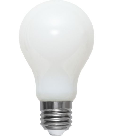 Opaque Normal E27 A60 LED 6,5W 600lm Opalhvit, 3-step dimmer med minne