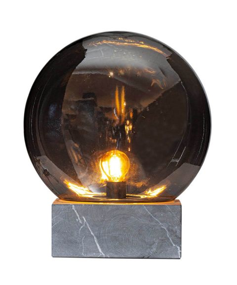 Glori bordlampe i marmor, høyde 35 cm