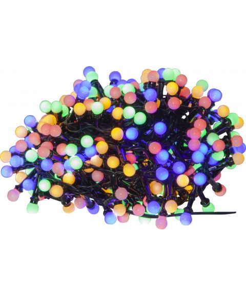 Berry Mini slynge, lengde 6 meter, LED (x300) flerfarget lys, timer-funksjon og chaser
