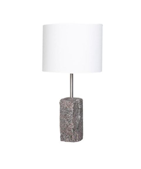 Rig bordlampe, Granitt, høyde 50 cm