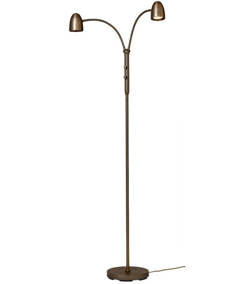 Koster Duo gulvlampe, med dimmere, høyde 140 cm