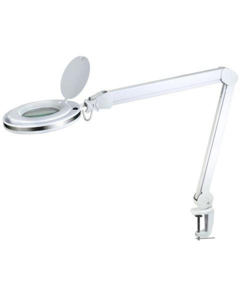 Magni bordlampe, høyde 76 cm, 8W LED, Hvit