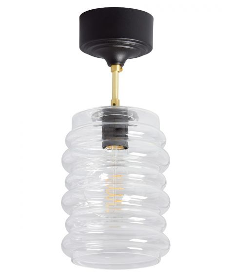 Malung taklampe, høyde 16 cm (u/glass)