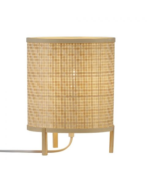 Trinidad bordlampe, høyde 25 cm, Bambus